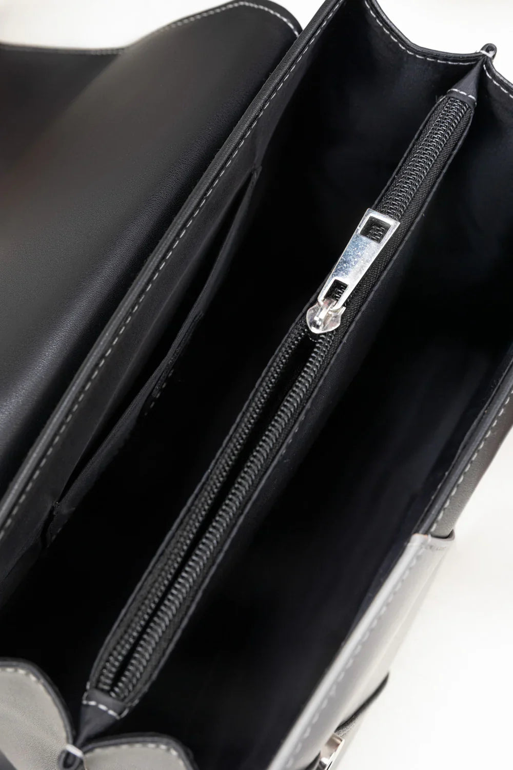 Geometric Accent Shoulder Bag
