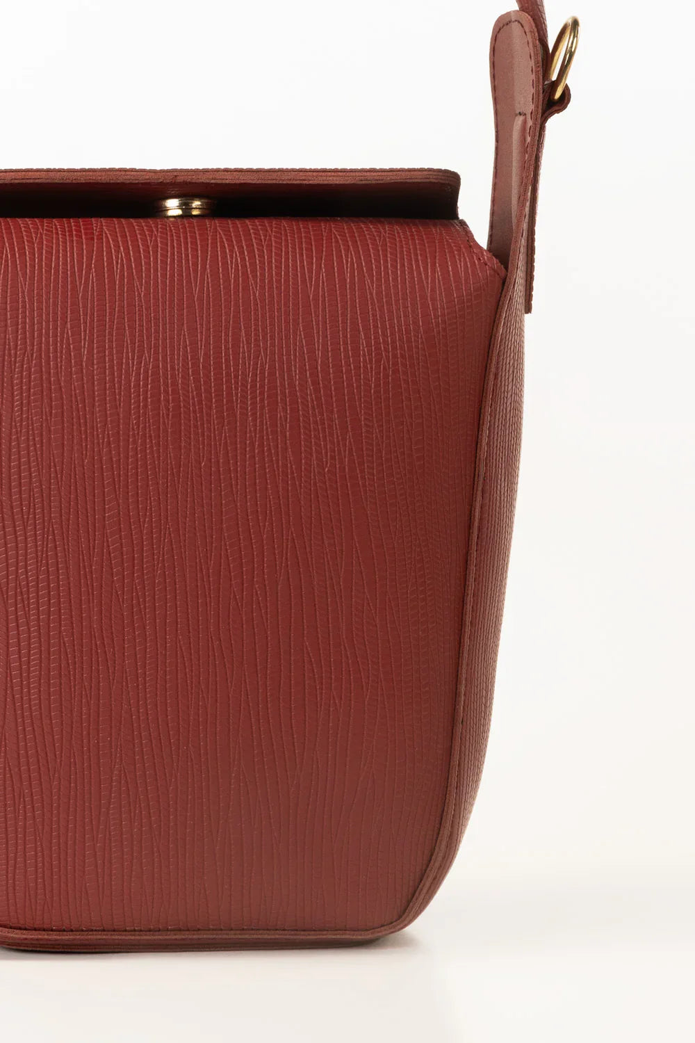 Textured Bucket Bag