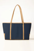 Navy Contrast Shoulder Bag