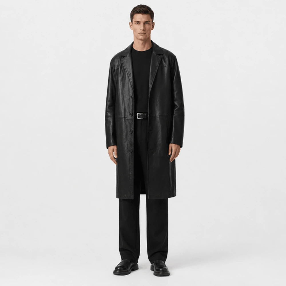 Men’s Marais Leather Coat