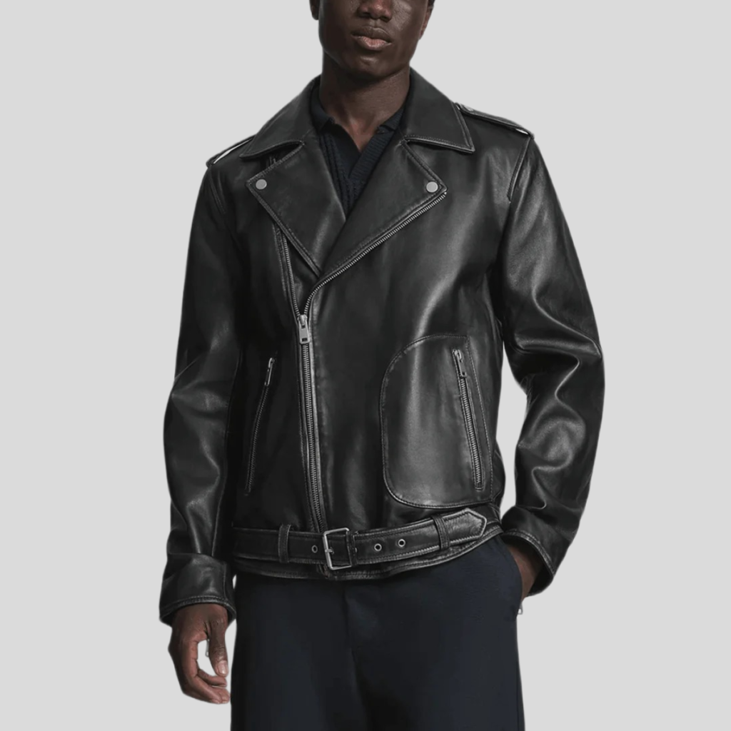 Premium Sheep Leather Moto Jacket